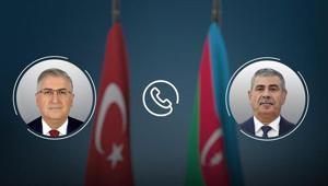 Milli Savunma Bakanı Yaşar Güler Azerbaycanlı mevkidaşı Hasanov ile görüştü