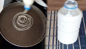 Ramazanın favori tatlısı pet şişeyle yapılıyor Maliyeti düşük, tadı efsane