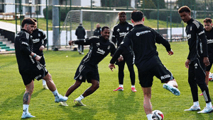 Beşiktaşta Galatasaray derbisi hazırlıkları sona erdi