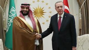 Cumhurbaşkanı Erdoğan, Suudi Arabistan Veliaht Prensi Selman ile görüştü