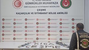 İtalyaya kaçırılmak istenen 7 bin 550 tarihi eser ele geçirildi