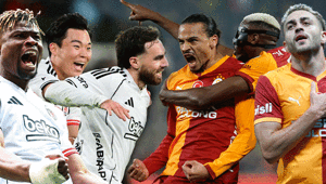 Süper Ligde Beşiktaş - Galatasaray derbisi İşte muhtemel 11ler