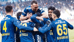 Erzurumspor FK, adım adım Süper Lige Tam 9 gol