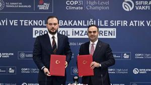 Sıfır Atık için imzalar atıldı Bakan Kacır: Türkiyenin yeşil dönüşümünün öncü çalışmalarını küresel sahneye taşıyacağız