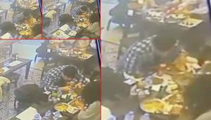 Ocakbaşında mide bulandıran olay Yemekten çıkan böcek müşterinin dudağını ısırdı