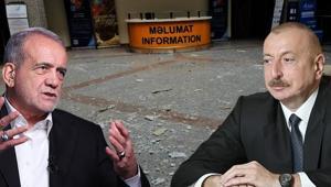 Nahçıvana isabet eden dron sonrası ilk temas Pezeşkiyan, Aliyev ile görüştü