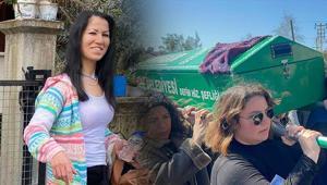 Kadınlar Gününde katledilen Sermin toprağa verildi Tabutunu kadınlar omuzladı