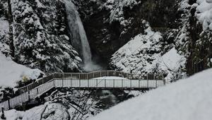 Kar geri döndü: Köy yolları kapandı, her yer beyaza büründü