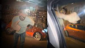 Sürücüye hakaret edip otomobilin camını yumruklamıştı Trafik magandasına ibretlik ceza