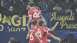 Bayern Münih, İtalyada farklı kazandı Tur kapısını araladı