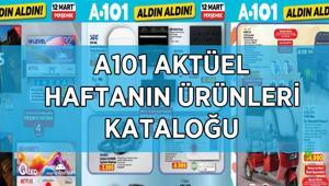 12 MART PERŞEMBE A101 AKTÜEL ÜRÜNLER SATIŞTA A101 kataloğu: A101de bu hafta hangi ürünler var İşte A101 aktüel ürünler listesi