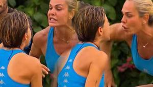 Survivor’da büyük kavga Nagihan Karadere ile Lina birbirine girdi