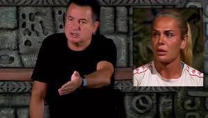 Survivorda Nagihan Karadere diskalifiye mi oldu Acun Ilıcalı sinirlendi: Sana ceza vermemiz gerekiyor