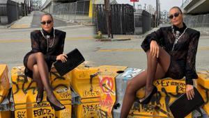 Eda Taşpınarın ayakkabı seçimi şaşırttı Tasarımı ve fiyatı olay oldu