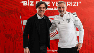 A Milli Takım Teknik Direktörü Montelladan Samsunspora ziyaret