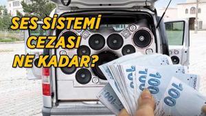 SES SİSTEMİ CEZASI KALDIRILDI MI Arabalarda ses sistemi cezası kalktı mı, sonradan takılan tablet ve ekran cezası ne kadar Bakan Çiftçi 1 Nisanı işaret etti