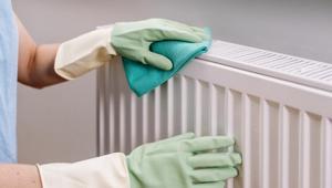 Evdeki tozun kaynağı kalorifer petekleri 10 dakika ayırın, tertemiz oluyor