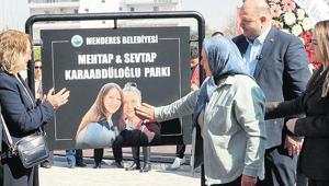 Deprem kayıplarına adanan park açıldı