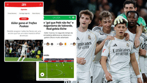 Real Madridde Arda Güler 70 metreden avladı Dünyada gündem oldu: Böylesini Pele bile atmadı