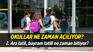 İŞTE İLK DERS ZİLİ 🔔 Okullar ne zaman açılıyor Öğrencilerin 2. Ara tatili ve bayram tatili ne zaman bitiyor