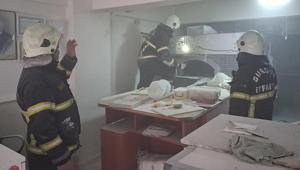 Pide salonunda patlama Ortalık bir anda savaş alanına döndü