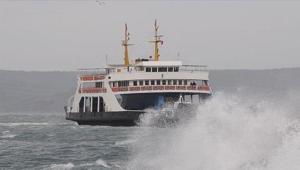 Güney Marmarada yarın bazı feribot seferleri iptal edildi