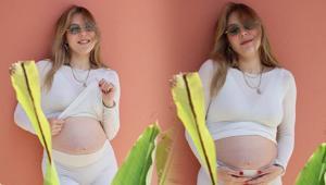 Ege Kökenli anne oldu İşte bebeğiyle ilk karesi