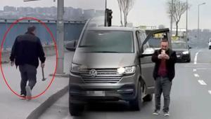 Çekiçle kavgaya geliyordu, kamerayı görünce çark etti: 180 bin lira ceza hayırlı olsun