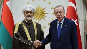 Cumhurbaşkanı Erdoğan, Umman Sultanı Heysem Bin Tarık ile görüştü