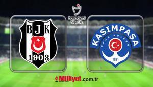 İLK YARI SONA ERDİ Beşiktaş-Kasımpaşa Süper Lig 27. hafta maçı bu akşam saat kaçta hangi kanalda