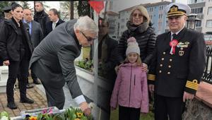 Şehit evi ziyaretinde şaşkına çeviren karşılaşma Kapıyı açan isim tüm protokolü şaşırttı