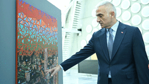 Bakan Ersoydan Başkent Ankara sergisine ziyaret