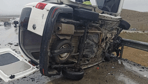 Konyada korkunç kaza: 2 ölü, 4 yaralı