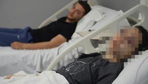 Bayram günü kafede Küfür etmeyin” dedi Anne ve oğlu dehşeti yaşadı