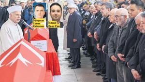 Şehitler son yolculuklarına uğurlandı