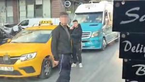 Minibüste taciz iddiası Bıçaklar çekildi: Şoför ile yolcu karşı karşıya geldi