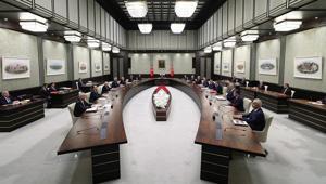 Kabine, Cumhurbaşkanı Erdoğan başkanlığında toplandı