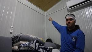 Uykuda ölümle burun buruna geldi Bayram sabahı isabet eden yorgun mermi hayatını kabusa çevirdi