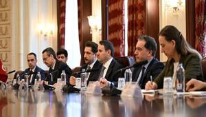 Bakan Gürlek, Türkiye Barolar Birliği Başkanı Erinç Sağkan ve beraberindeki heyetle görüştü