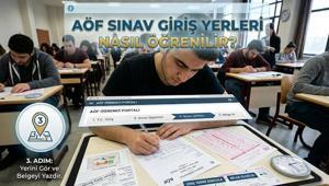 AÖF SINAV GİRİŞ BELGESİ NASIL ALINIR Açıköğretim Fakültesi AÖF sınav yeri sorgulama: AÖF sınav tarihleri belli oldu