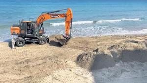 Plajlar sezona hazırlanıyor
