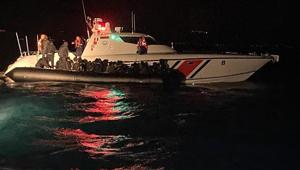 Balıkesir açıklarında 39 düzensiz göçmen kurtarıldı