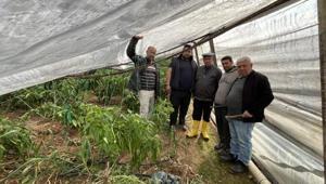 Antalya Kumluca’da hortum felaketi: Seralar zarar gördü, üreticiler sabah hasarı tespit etti