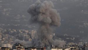 İsrailden Lübnanda sivil savunma merkezine bomba