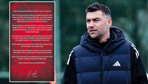 Burak Yılmazdan A Milli Takıma destek paylaşımı