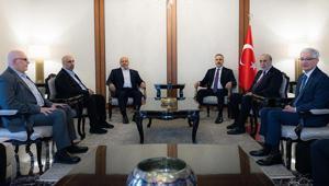 Dışişleri Bakanı Hakan Fidan Hamas heyetiyle bir araya geldi