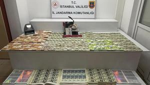 Esenler’de dev operasyon Milyonlarca sahte dolar ve euro ele geçirildi