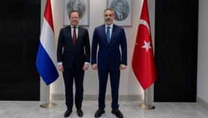 Dışişleri Bakanı Hakan Fidan, Hollanda Adalet ve Güvenlik Bakanı Van Weel ile Ankarada görüştü