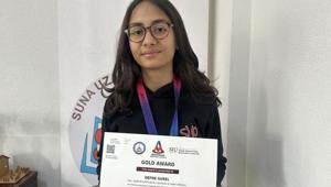 39 ülkeden 46 bin öğrenciyi geride bıraktı: Altın madalya Burdurda