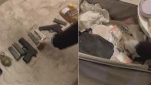 Esenyurtta uyuşturucu operasyonu Baskın yapılan evde el bombası bulundu